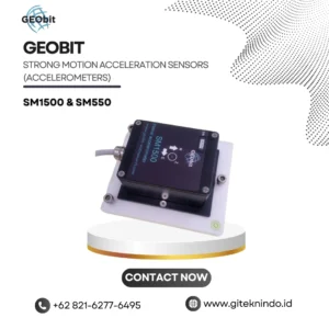 Strong Motion Accelerometer Sensor Geobit SM1500 & SM550