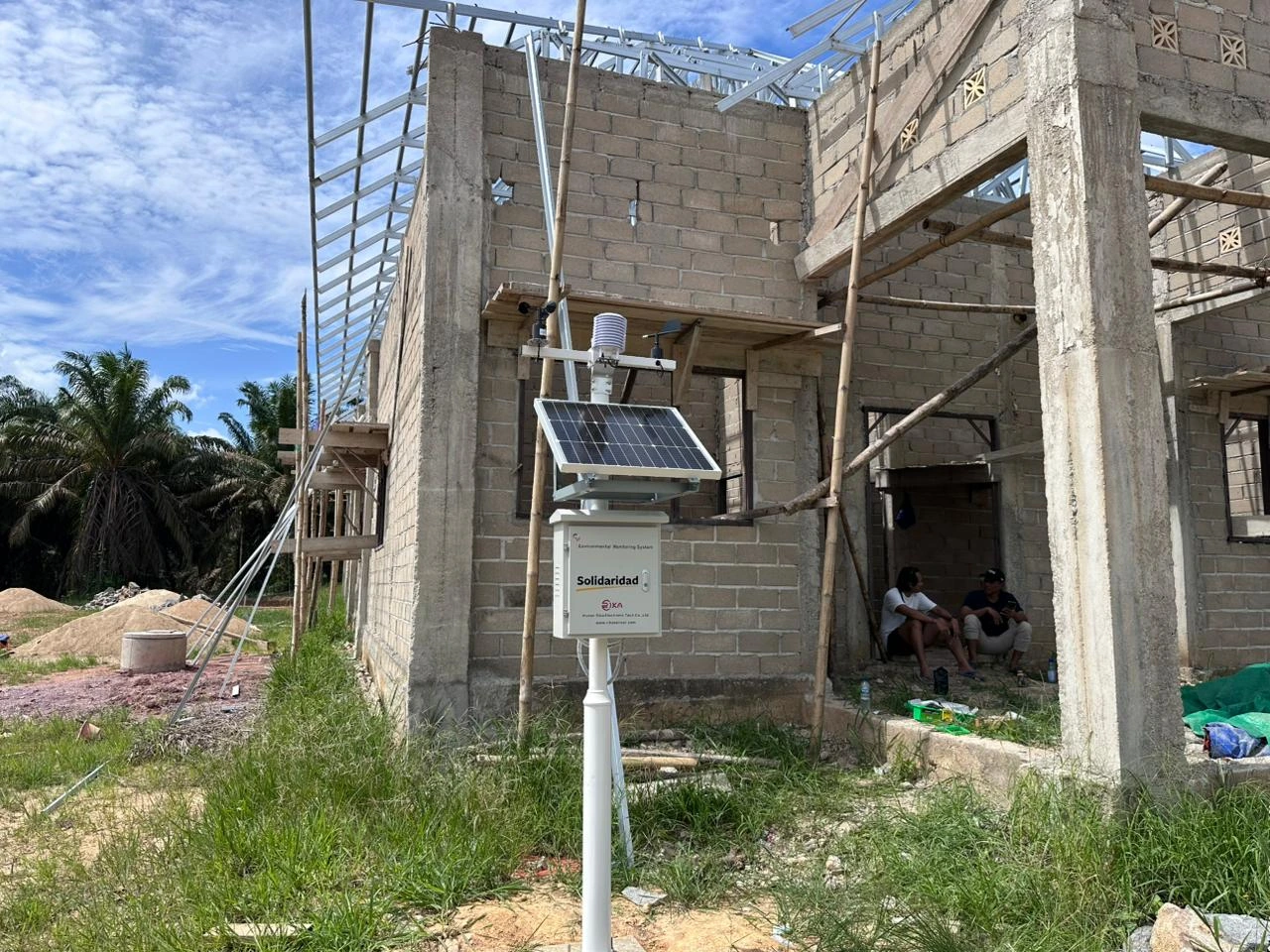Uji coba sistem Weather Station di Lamandau