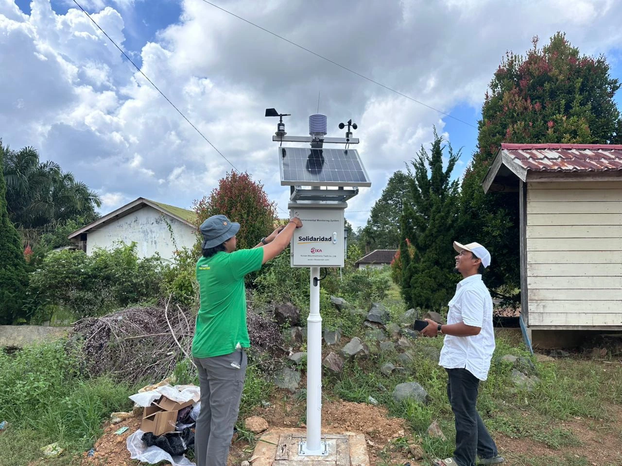 Sesi training pengoperasian di Telaga Antang