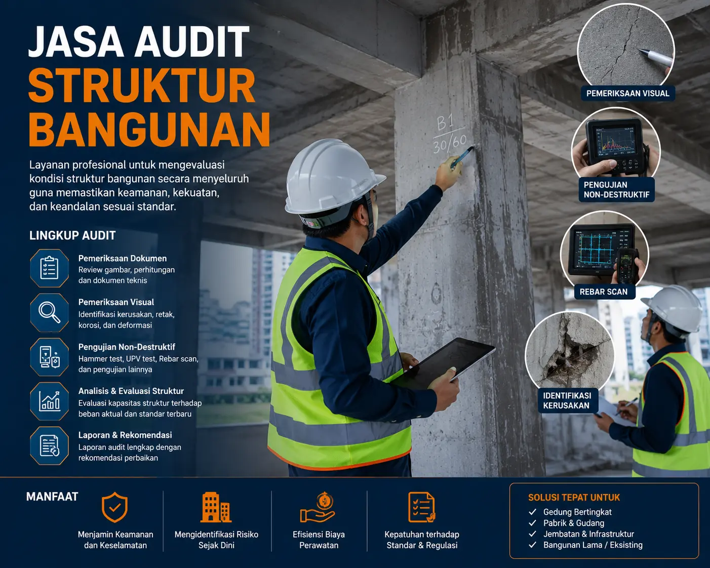 Layanan Profesional Jasa Audit Struktur Bangunan