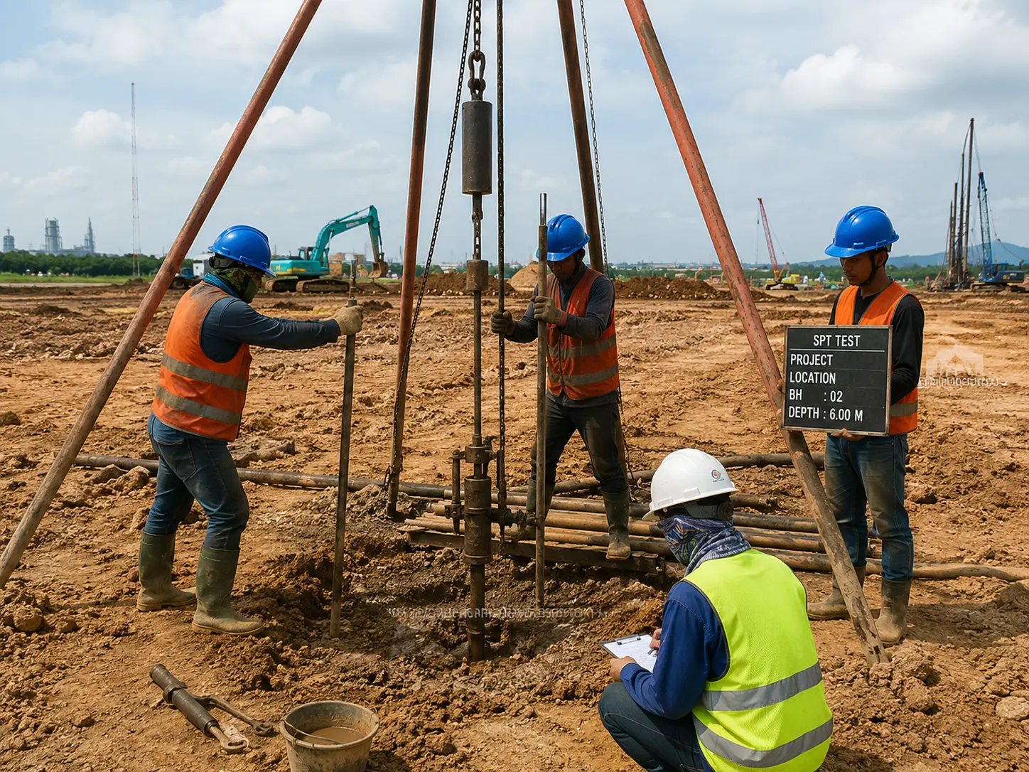 Layanan Jasa Soil Testing dan SPT Test