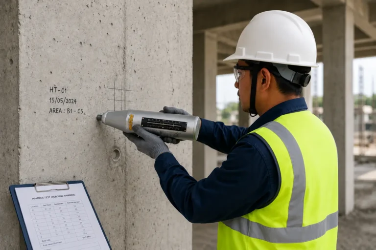 Mengenal Test Hammer Beton dan Arti Nilai Pantulannya
