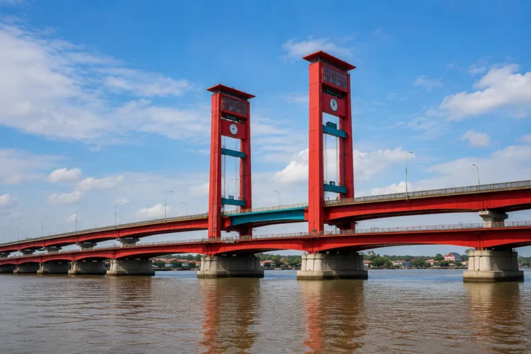 Desain Struktur dan Fakta Menarik Panjang Jembatan Ampera