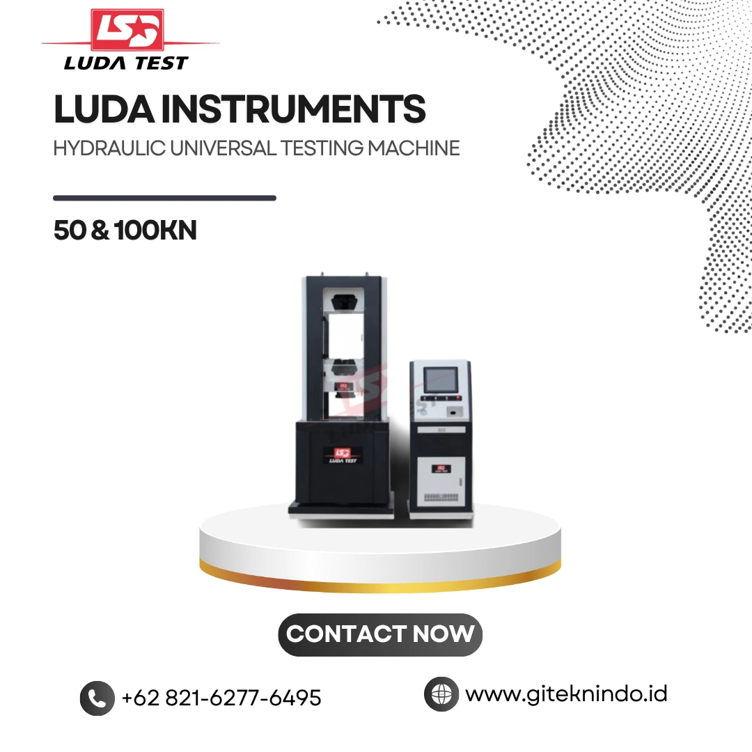 Hydraulic Universal Testing Machine Ludatest 100kN