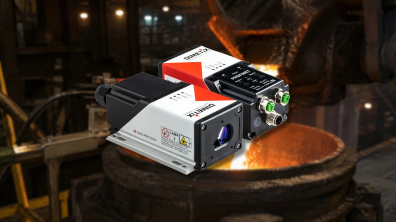 Kontrol Pengisian Baja Cair dengan Sensor Laser Dimetix