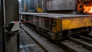 Monitoring Posisi Transfer Car dengan Sensor Laser Dimetix