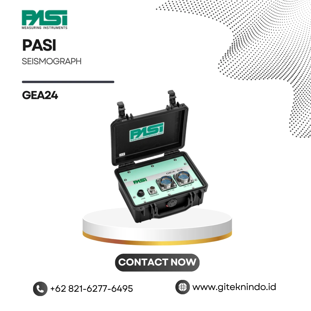 PASI GEA24 Seismograph 24 Channel