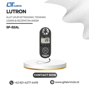 Alat Ukur Ketinggian, Tekanan Udara & Kecepatan Angin Lutron SP-82AL