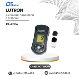 Alat Ukur Klorin LUTRON Electronic CL-2006 digital chlorine meter untuk mengukur kadar klorin bebas dan klorin total pada analisis kualitas air
