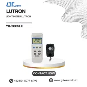 Light meter Lutron YK-2005LX untuk data logger pengukur intensitas cahaya lux meter