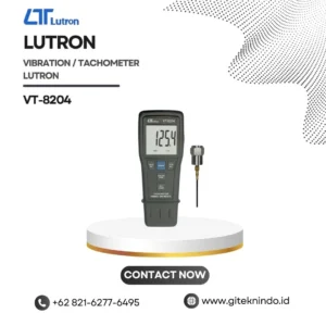 Vibration / Tachometer LUTRON VT-8204 untuk analisis getaran dan pengukuran RPM mesin industri.