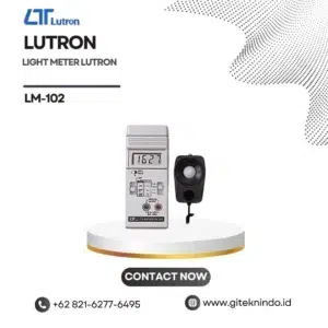 Light meter Lutron LM-102 lux meter digital portabel saku