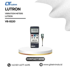 Vibration Meters Lutron VB-8220 untuk analisis getaran mesin industri.