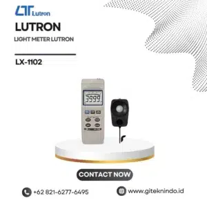 Light meter Lutron LX-1102 lux meter digital portabel memori internal