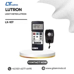 Light meter Lutron LX-107 lux meter digital portabel multi jenis lampu