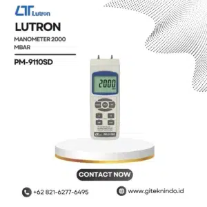 Manometer Lutron PM-9110SD 2000 mbar digital datalogger SD card