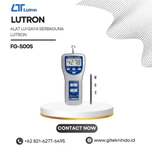 Alat Uji Gaya Serbaguna Lutron FG-5005 untuk pengukuran gaya tarik dan tekan