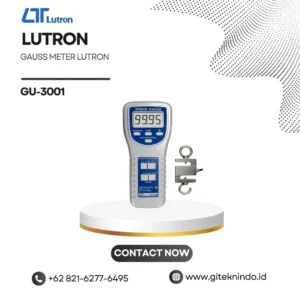 Gauss Meter Lutron GU-3001 untuk pengukuran medan magnet AC dan DC