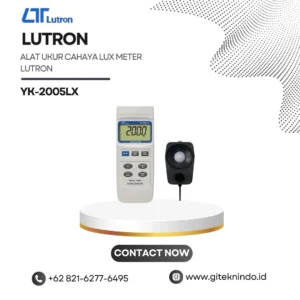 Alat Ukur Cahaya Lux Meter LUTRON YK-2005LX untuk mengukur intensitas cahaya