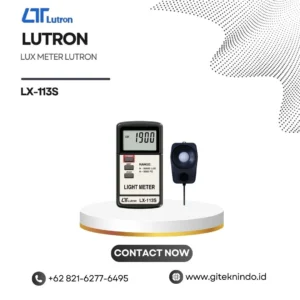 Lux Meter LUTRON LX-113S untuk mengukur intensitas cahaya secara akurat