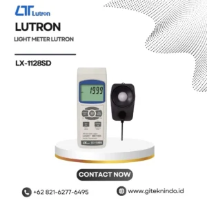 Light Meter LUTRON LX-1128SD untuk mengukur intensitas cahaya dan suhu