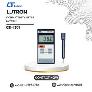 Conductivity meter Lutron CD-4301 alat pengukur konduktivitas listrik cairan digital portable