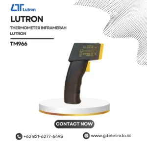 Thermometer inframerah Lutron TM966 alat pengukur suhu non kontak digital portable laser