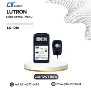 Light Meter LUTRON LX-101A untuk mengukur intensitas cahaya secara akurat