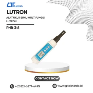 Alat ukur suhu multifungsi Lutron PHB-318 barometer humidity digital pocket