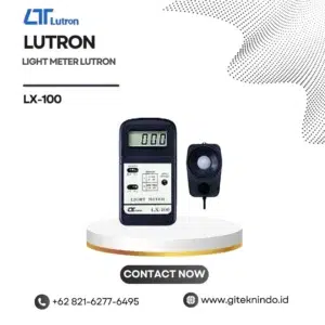 Light Meter LUTRON LX-100 untuk mengukur intensitas cahaya secara akurat