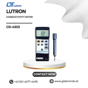 Conductivity Meter Lutron CD-4303 alat ukur konduktivitas air portable