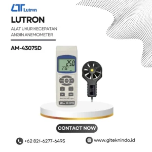Alat Ukur Kecepatan Angin Anemometer AM-4307SD LUTRON dengan data logger SD card
