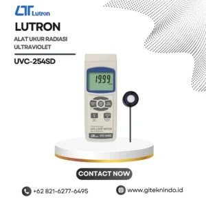 Alat ukur radiasi ultraviolet UVC-254SD uv light meter digital datalogger sd card