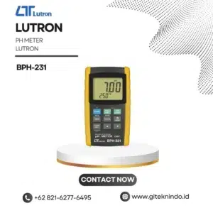 pH METER LUTRON BPH-231 bench meter digital untuk pengukuran pH dan ORP