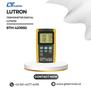 Termometer Digital LUTRON BTM-4208SD 12 channel dengan data logger SD Card
