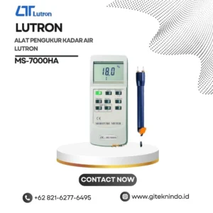 Moisture meter Lutron MS-7000HA alat ukur kadar air kayu beton digital probe eksternal