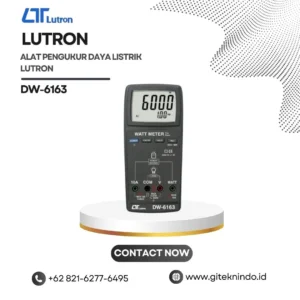 Alat pengukur daya listrik Lutron DW-6163 digital true RMS