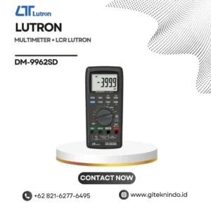 Multimeter LCR Lutron DM-9962SD data logger kartu sd digital industrial