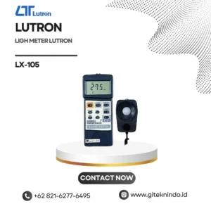 Light Meter LUTRON LX-105 untuk mengukur intensitas cahaya profesional