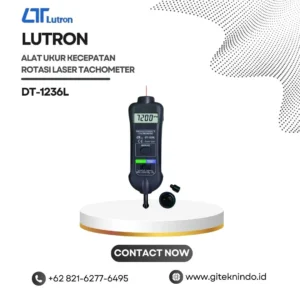 Alat Ukur Kecepatan Rotasi Laser Tachometer DT-1236L dengan mode laser dan kontak