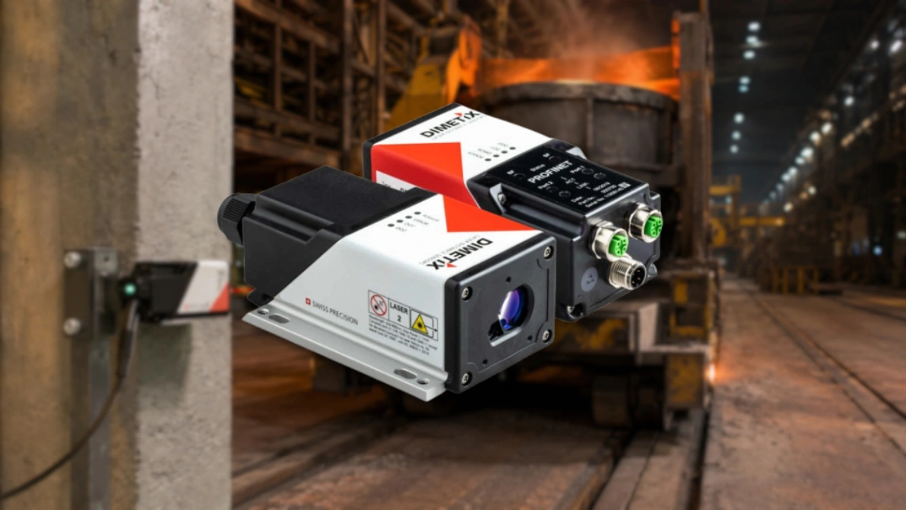 Sensor Jarak Laser Dimetix untuk Positioning Ladle Truck