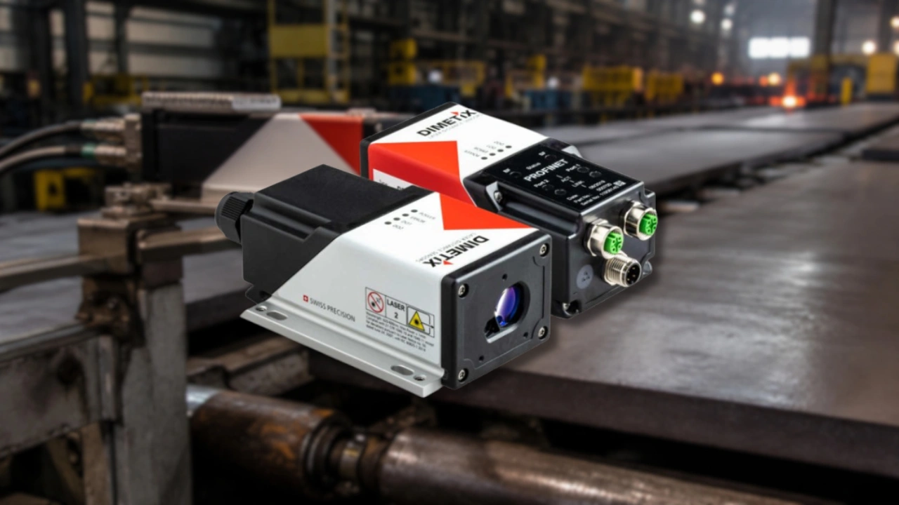 Sensor Jarak Laser Dimetix untuk Produksi Slab Baja