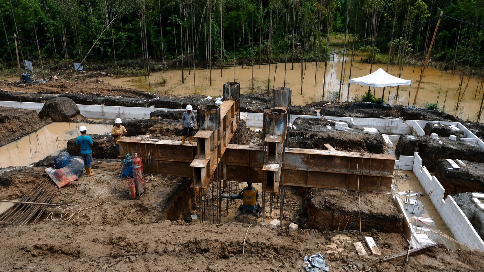 Layanan Jasa Static Load Test PT Global Intan Teknindo