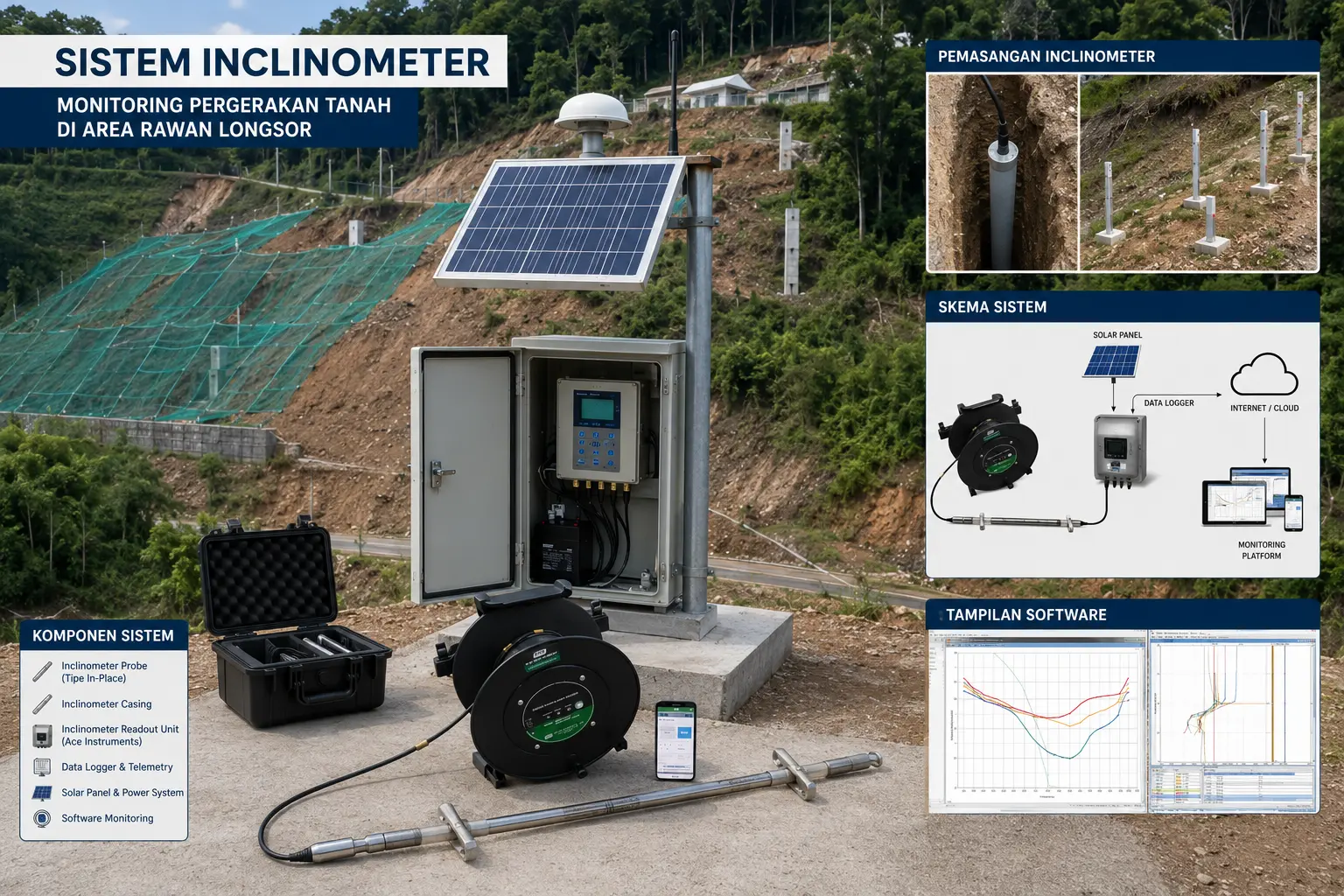 Layanan Pemantauan Geoteknik