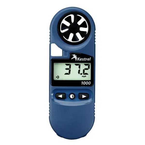 Wind meter portabel untuk mengukur kecepatan dan arah angin