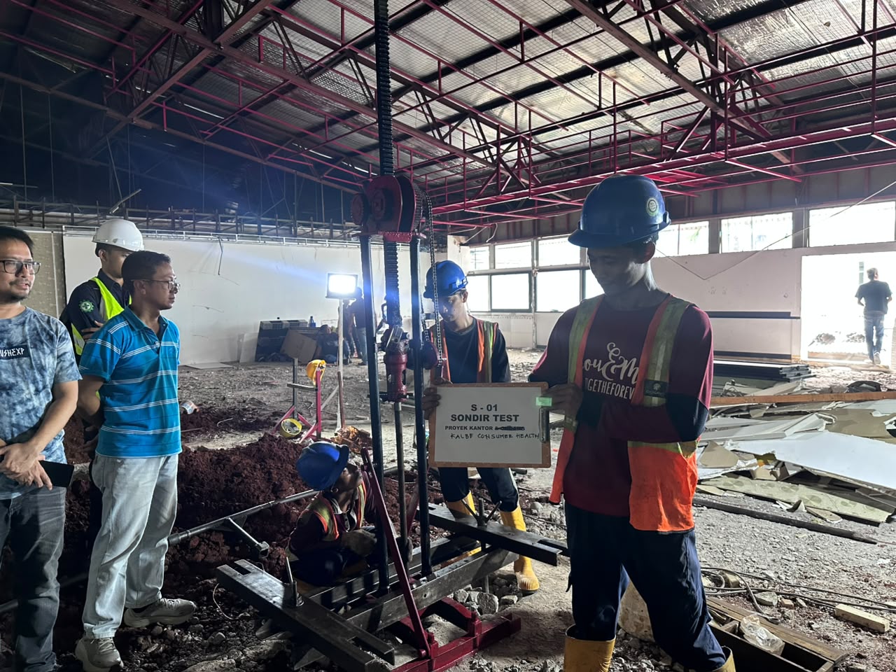 Proyek Sondir Test PT Kalbe Consumer Health di Pulomas (6)