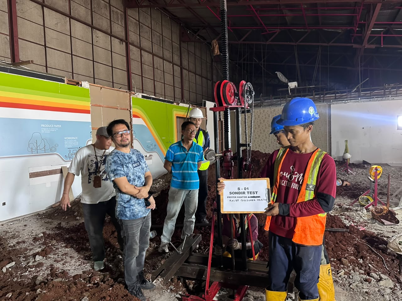Proyek Sondir Test PT Kalbe Consumer Health di Pulomas
