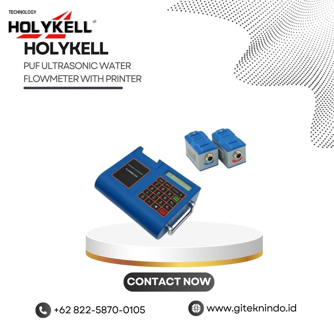 PUF Ultrasonic Water Flowmeter with Printer Holykell