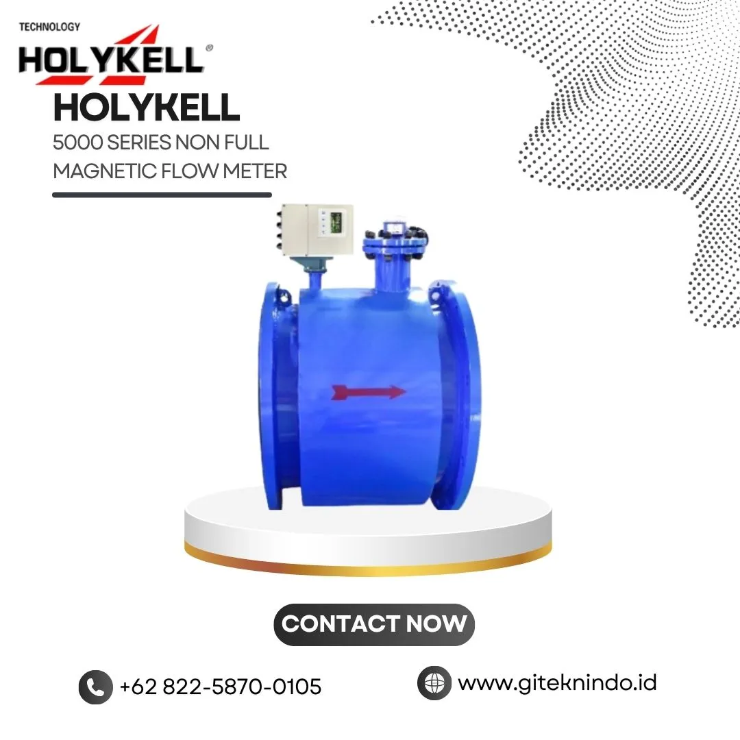 Non Full Tube Magnetic Flow Meter 5000 Series Holykell