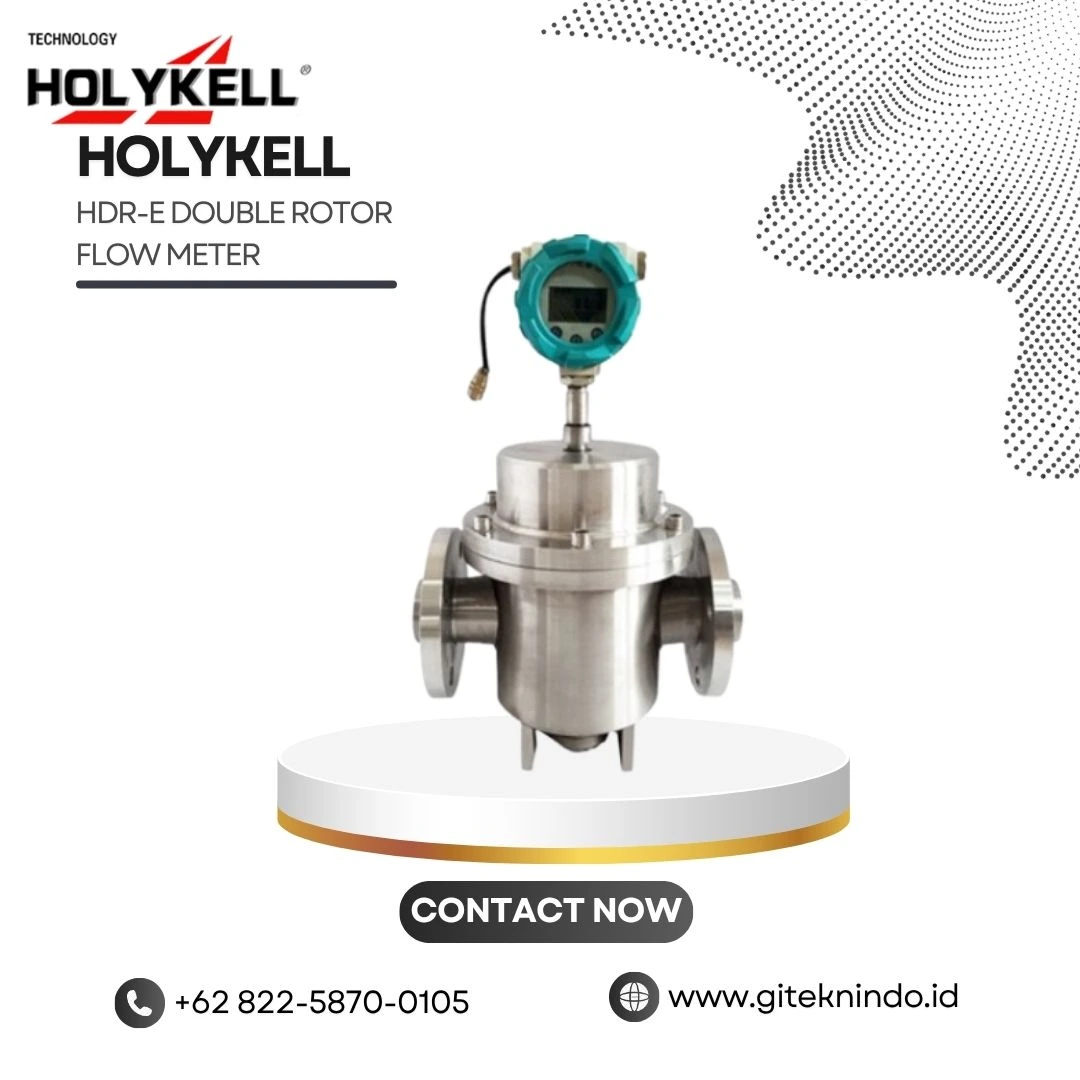 HDR-E Double Rotor Flow Meter Holykell